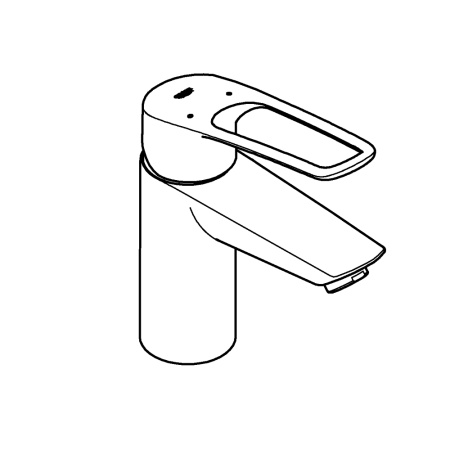 Смеситель для раковины с донным клапаном Grohe Eurosmart 23980 003 (23980003) хром